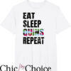 Harlequin Rugby T-Shirt Eat Sleep Repeat