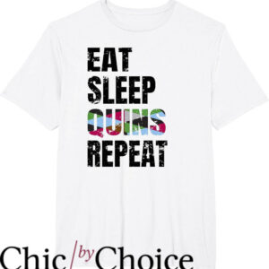 Harlequin Rugby T-Shirt Eat Sleep Repeat