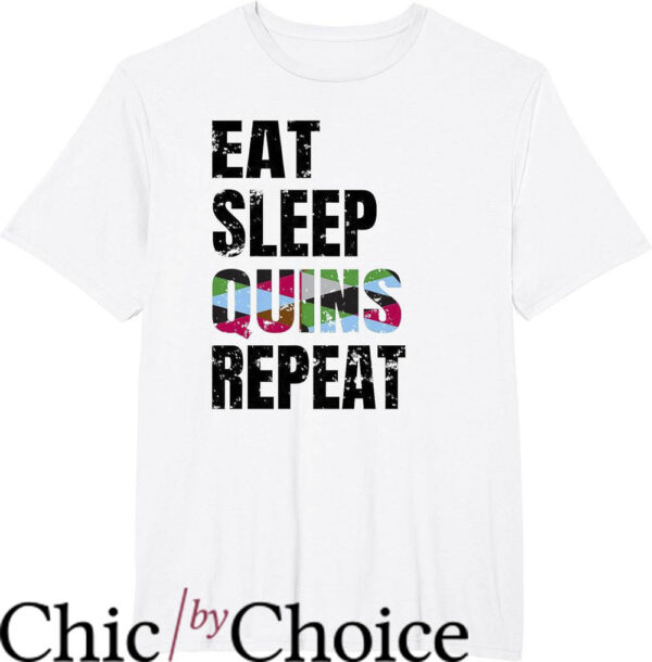 Harlequin Rugby T-Shirt Eat Sleep Repeat