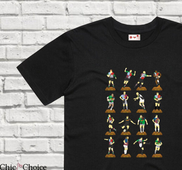 Harlequin Rugby T-Shirt Harlequins Rugby Union Legends