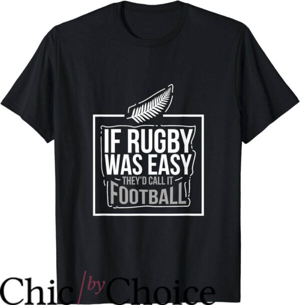 Harlequin Rugby T-Shirt If Rugby Was Easy