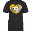 Heart Diamonds Pittsburgh Steelers Team Football T-Shirt