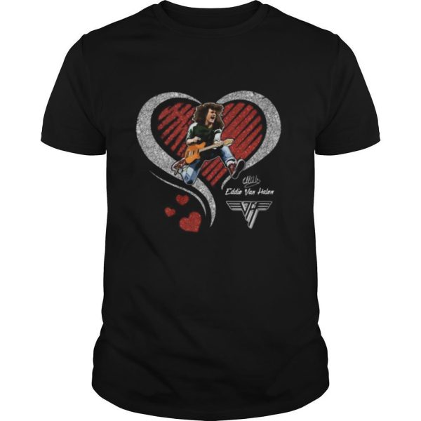 Heart Eddie Van Halen Diamond Signature shirt