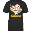 Heart Football Pittsburgh Steelers T-Shirt