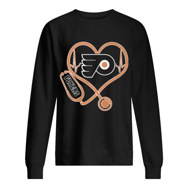 Heart Nurse Flyers shirt