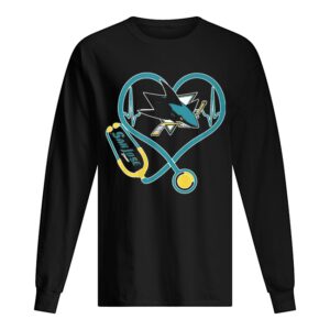 Heart Nurse San Jose Sharks shirt Heart Nurse San Jose Sharks shirt