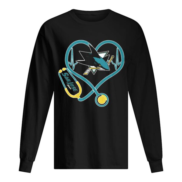 Heart Nurse San Jose Sharks shirt