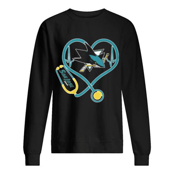 Heart Nurse San Jose Sharks shirt