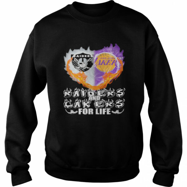 Heart Raiders and Laker for life 2021 shirt