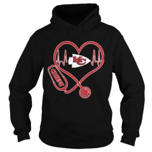 Heartbeat Nurse Love Kansas City Chiefs shirt Heartbeat Nurse Love Kansas City Chiefs shirt