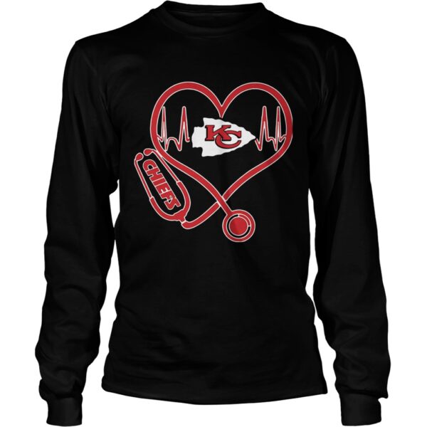 Heartbeat Nurse Love Kansas City Chiefs shirt