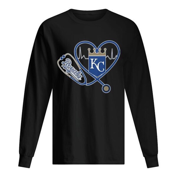 Heartbeat Nurse Love Kansas City Royals shirt