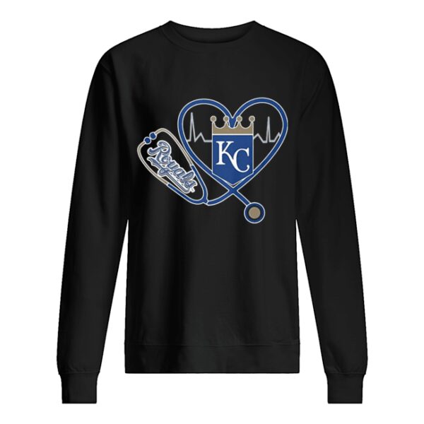 Heartbeat Nurse Love Kansas City Royals shirt