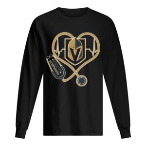 Heartbeat Nurse Love Vegas Golden Knights shirt Heartbeat Nurse Love Vegas Golden Knights shirt