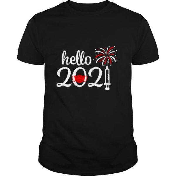 Hello 2021 Face Mask Christmas shirt