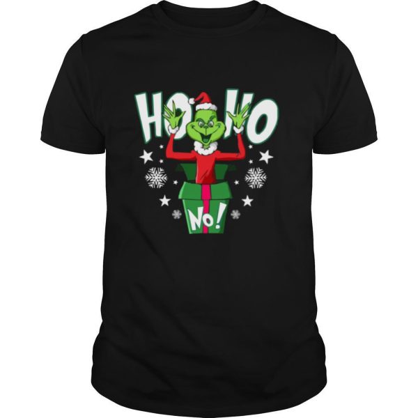 Ho Ho Christmas grinch shirt