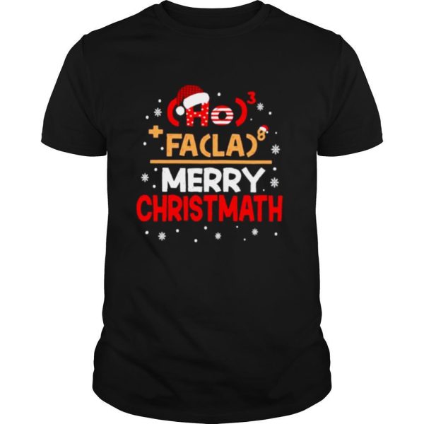 Ho Ho Ho Fa La La La Merry Christmas shirt