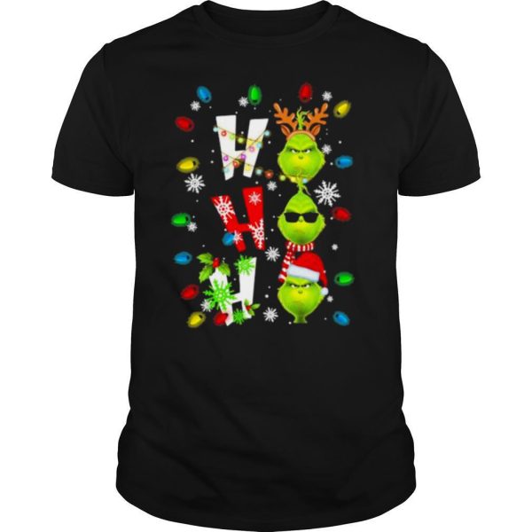 Ho Ho Ho Grinch Merry Christmas shirt