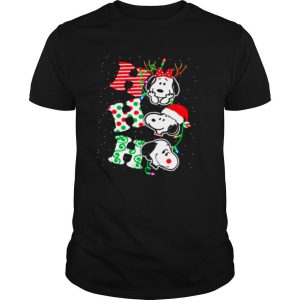 Ho Ho Ho Snoopy Christmas shirt