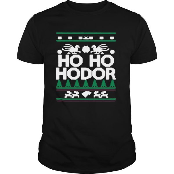 Ho Ho Hodor Ugly Christmas shirt