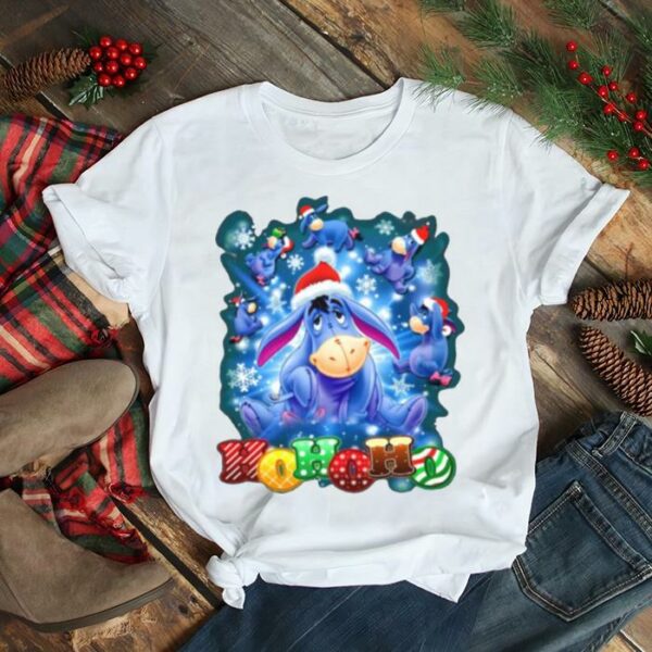 Hohoho Eeyore Winnie The Pooh Christmas shirt