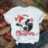 Holy Cow Its Christmas Cow Christmas Shirt