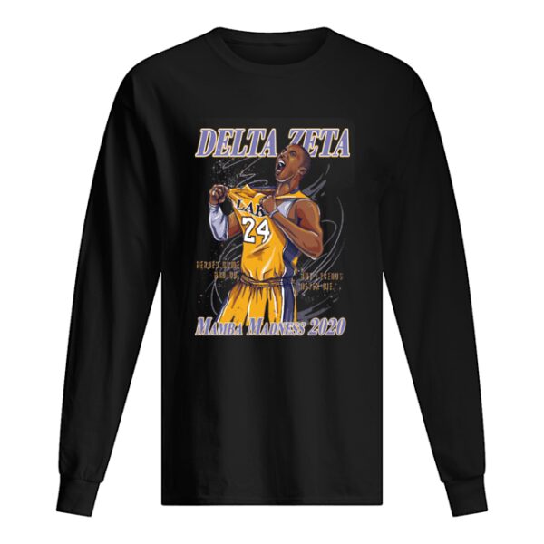 Hoops For Hearing Delta Zeta Mamba Madness 2020 shirt