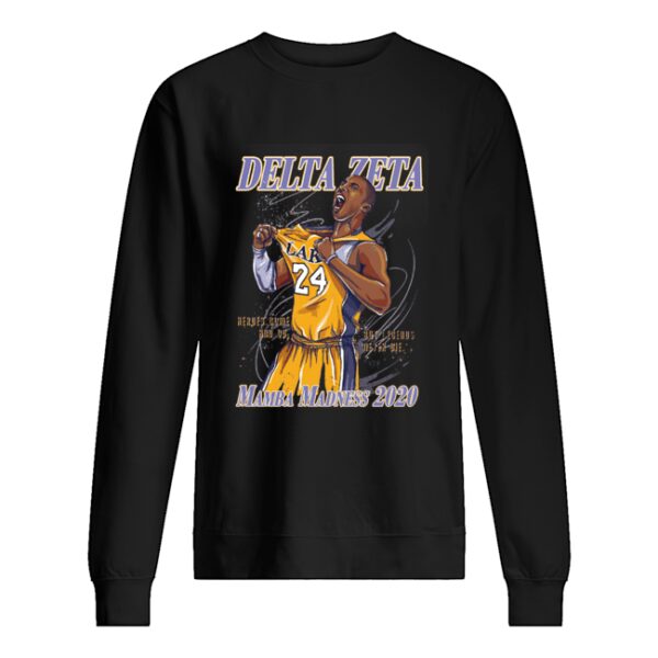 Hoops For Hearing Delta Zeta Mamba Madness 2020 shirt