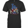 Horror Movies Characters Los Angeles Dodgers 2020 World Series Champions T-Shirt