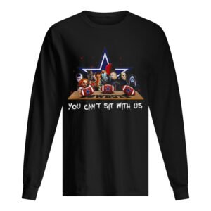 Horror Movies characters you can sit with US Cowboys shirt Horror Movies characters you can sit with US Cowboys shirt
