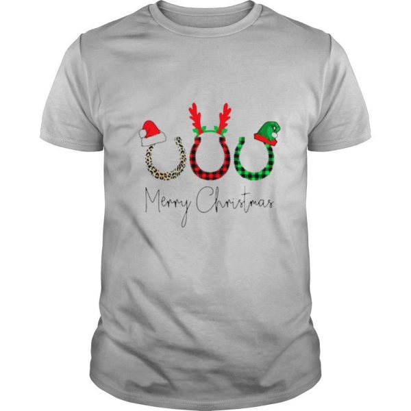 Horseshoe Merry Christmas shirt