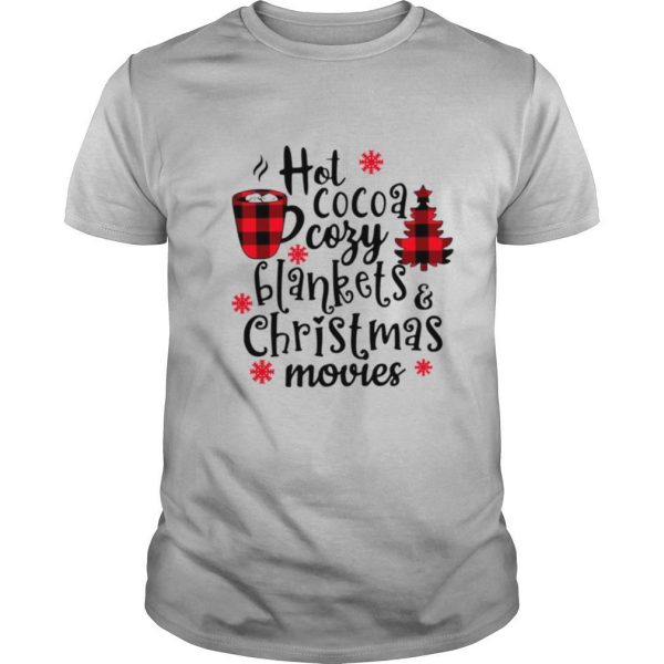 Hot Cocoa Cory Blankets And Christmas Movie Christmas shirt