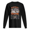 Houston Astros American Champions Players Signature Shirt
