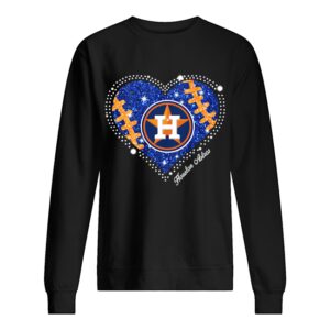 Houston Astros Diamond Heart Shirt Houston Astros Diamond Heart Shirt