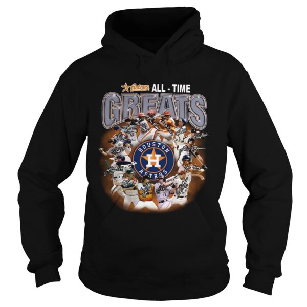 Houston Astros all time greats players signatures shirt