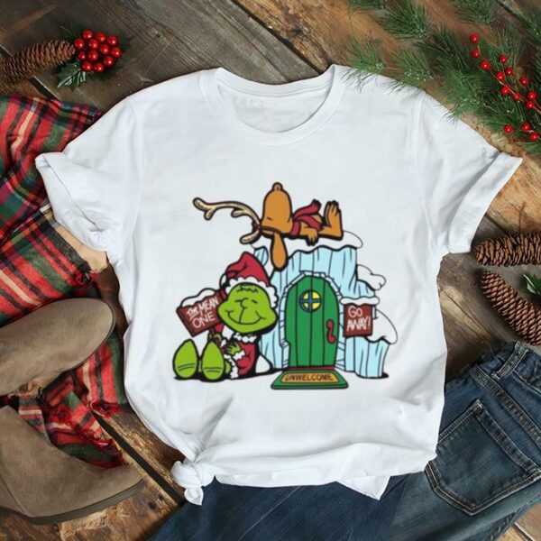 How Grinch Stole Christmas Charlie Brown Snoopy shirt