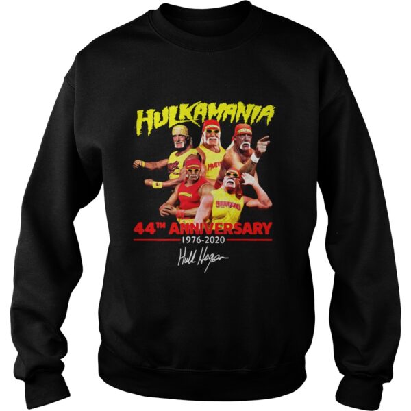 Hulkamania 44th Anniversary 1976-2020 Signature shirt