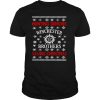 Hunting demons winchester brothers saving christmas shirt
