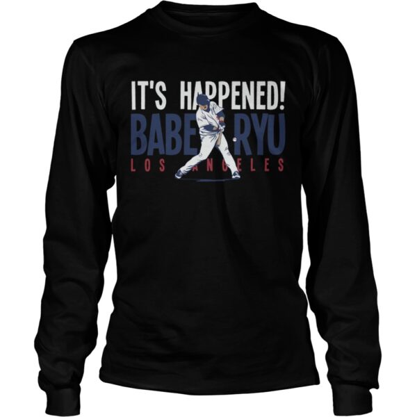 Hyun Jin Ryu Its Happened BABE RYU Los Angeles Shirt