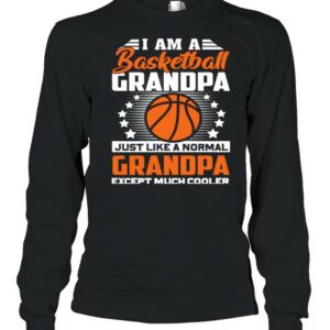 I Am A Basketball Grandpa Except Much Cooler shirt I Am A Basketball Grandpa Except Much Cooler shirt