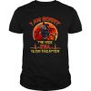I Am Sorry The Nice CNA Is On Vacation Moon Halloween shirt