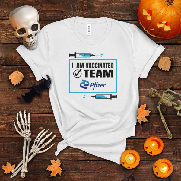 I Am Vaccinated Team Pfizer Christmas 2021 shirt