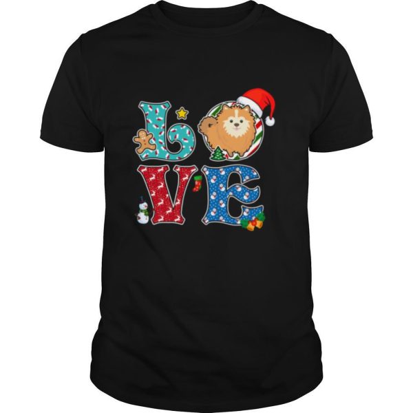 I Love Dog Affenpinscher Christmas shirt