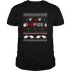 I Love Pigs Ugly Christmas Xmas shirt