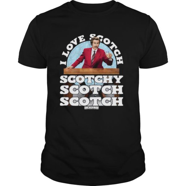 I Love Scotch Scotchy Scotch Scotch Anchorman Merry Christmas shirt