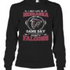I May Live In Nebraska But On Game Day My Heart And Soul Belongs To Falcons T-Shirt
