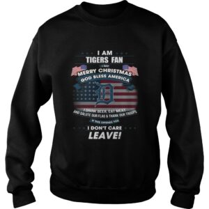 I am Tigers fan I say Merry Christmas god bless America t-shirt 2 I am Tigers fan I say Merry Christmas god bless America t shirt 3