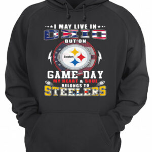 I may live in ohio but on game day my heart and soul belongs to steelers shirt