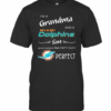I’M A Grandma And A Miami Dolphin Fan Which Means I’M Pretty Much Perfect Logo T-Shirt