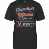I’M A Grandma And Virginia Cavaliers Fan Which Means I’M Pretty Much Perfect Floral T-Shirt